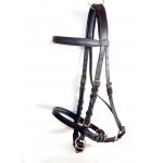 LightRider Leather English Bitless Bridle